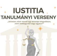 Iustitia tanulmányi verseny 2024-2025 (2024.11.04.)